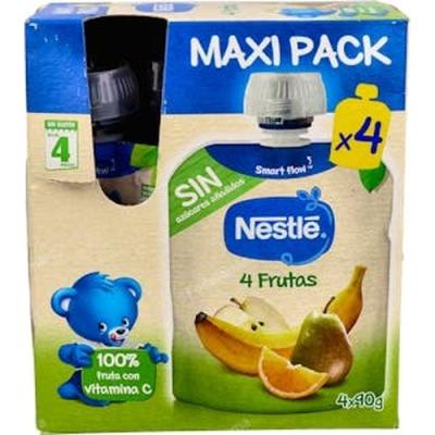 Nestle Bolsita 4 Frutas 4x90g.