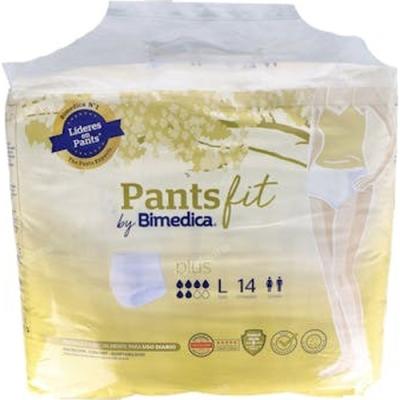 Pañal Inco Abs Fit Plus Pants T. G 110-150 Cm 14 Ui