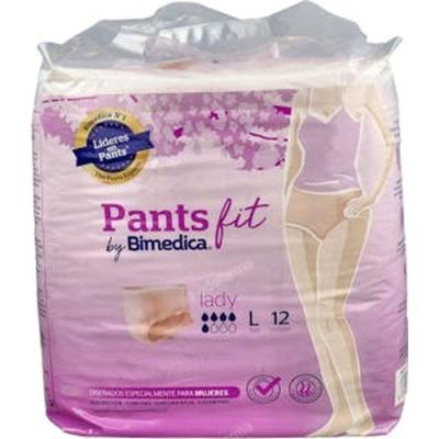 Pañal Inco Abs Fit Lady Pants T. G 110-150 Cm 12 Ui