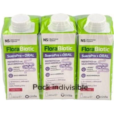 Ns Florabiotic Sueropro+ S. Fresa 3 X 200 Ml