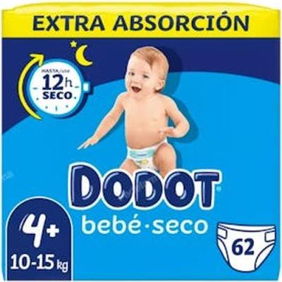 Dodot Paã?al Inf Bebe Seco Value T/4 9-14 Kg 58 Un