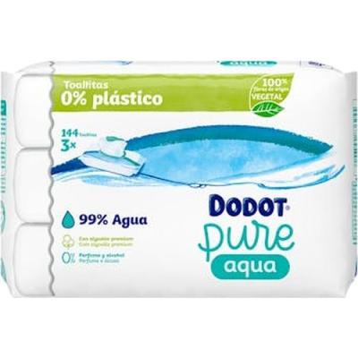 Dodot Toallitas Inf Aqua Pure Plastic Free 144 Un
