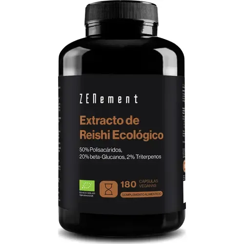 Extracto de Reishi Ecológico - Zenement - 180 cápsulas