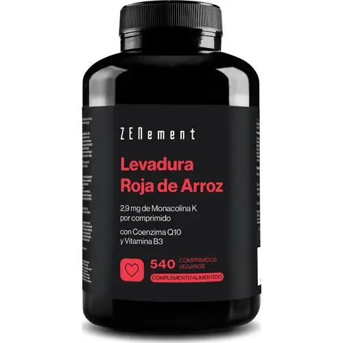 Levadura Roja de Arroz - Zenement - 540 comprimidos