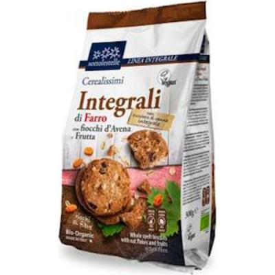 Galleta Trigo Espelta Avena Fruta Integral 300 Gr Bio