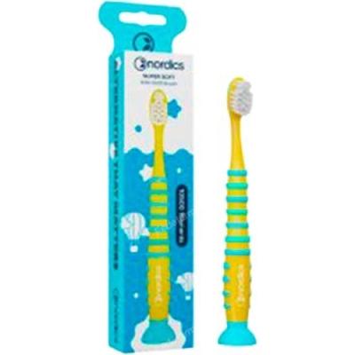 Cepillo Dental Niños Cohete Amarillo