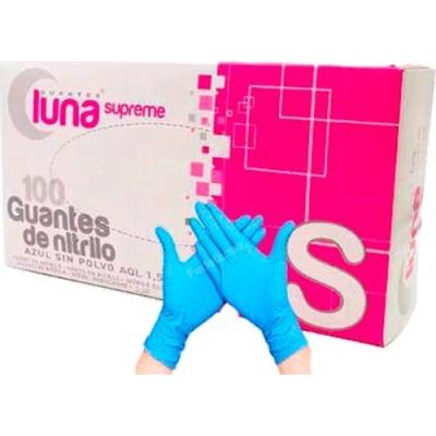 Omare Luna Guantes Nitrilo Blanco Sin Polvo 100 Udstalla S