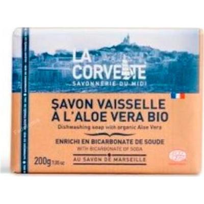 Jabon Solido Lavaplatos Bicarbonato Y Aloe Vera 200 Gr