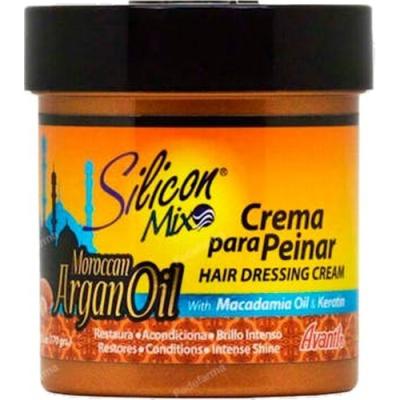 Silicon Mix Crema Para Peinar Moroccan Argan Oil 6oz