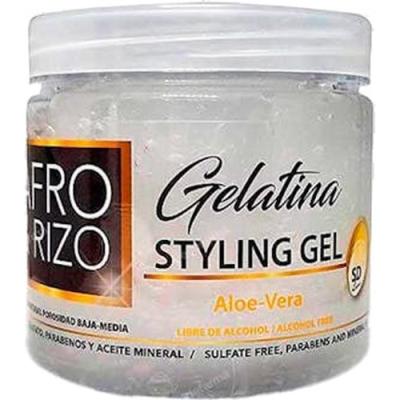 Afro & Rizo Gelatina Con Aloe-vera 16oz