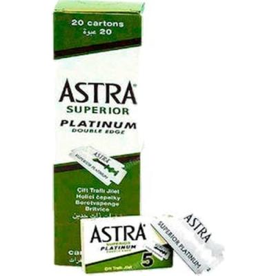 Cuchillas Dobles Superior Platinum Astra