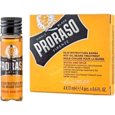 Aceite Caliente Para Barba 4x17ml
