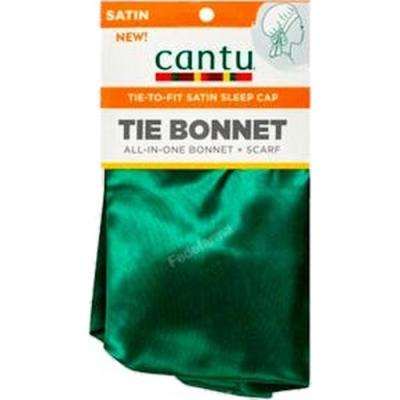 Satin Tie Bonnet All-in-one Bonnet + Scarf