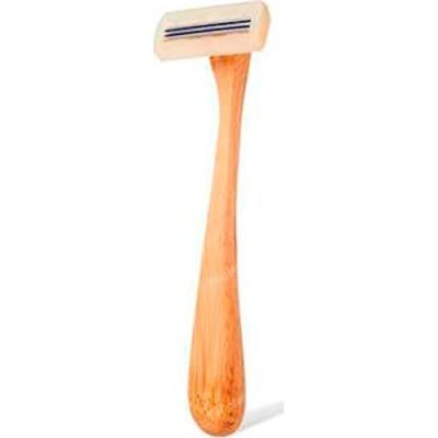 Maquinilla Afeitar Bambu Recargable 6 Cabezales