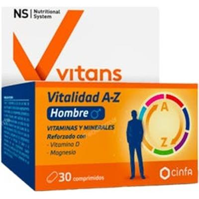 Ns Vitans Vitalidad A-z Hombre 30 Comp