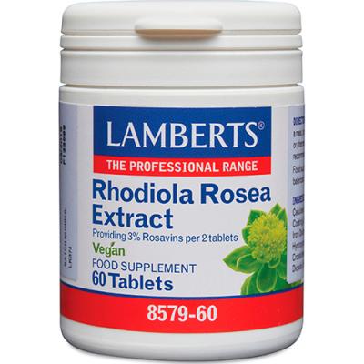 Rhodiola Rosea 117,3 mg - Lamberts - 60 tabletas