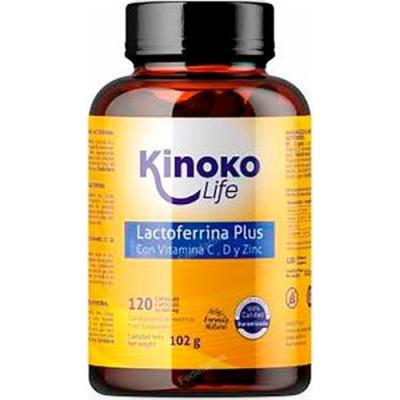 Lactoferrina Plus (500mg Vitc,zinc Y Vit D3 2000iu) 120 Cap.