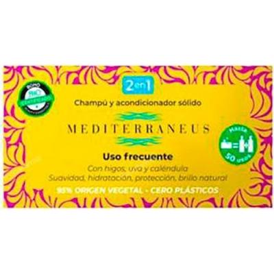 Mediterraneus Champu-acondicionador Solido  Uso Frecuente 55