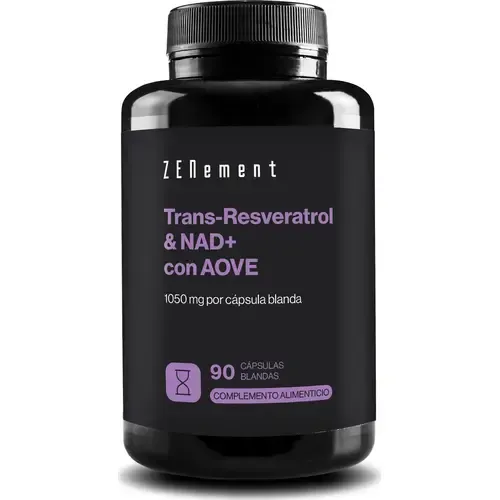 Trans-Resveratrol & NAD - Zenement - 90 perlas
