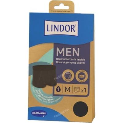 Lindor Men Boxer Absorbente Lavable Talla M 1 Un