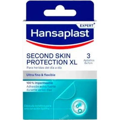 Hansaplast Second Skin Protection 3 Parches 7 X 6 Cm