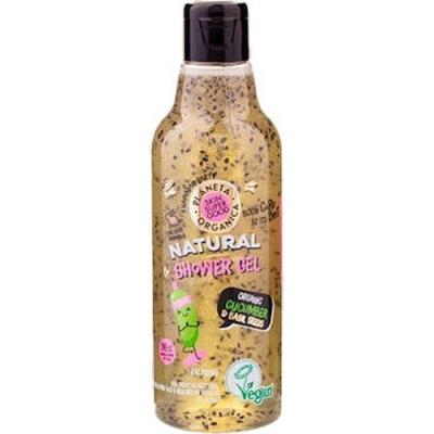 Gel De Ducha Natural De Pepino Organico Y Semillas De