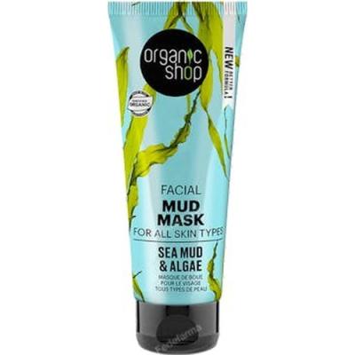 Organic Shop Mascarilla Facial De Barro, Profundidad Del Mar