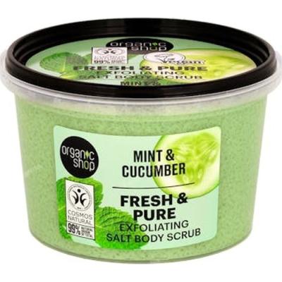 Exfoliante Corporal De Sal Con Menta Y Pepino«fresh & Pure»,
