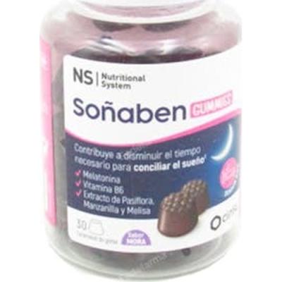 Ns Soñaben Gummies 30 Caramelos Goma Mora