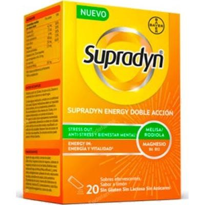 Supradyn Energy Doble Accion 20 Sobres Eferv