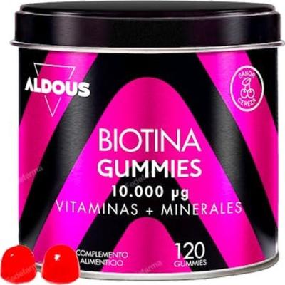 Biotina 10.000 Mcg Con Acido Folico, Zinc, Selenio, Yodo + V