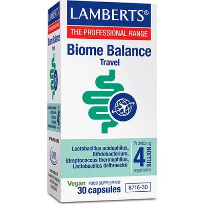 Biome Balance Travel - Lamberts - 30 Cápsulas