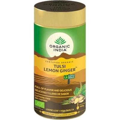 Organic India Tulsi Lemon Ginger Infusion Ayurvedica 100 Gr