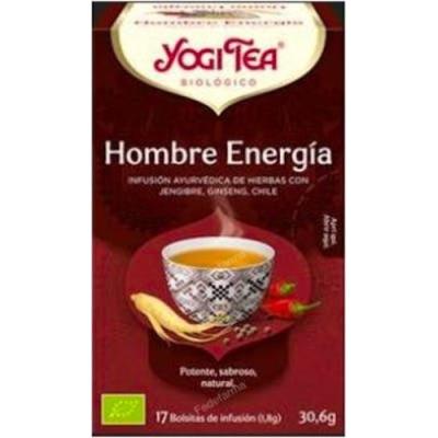 Yogi Tea Hombre Energia 17infusiones. Bio
