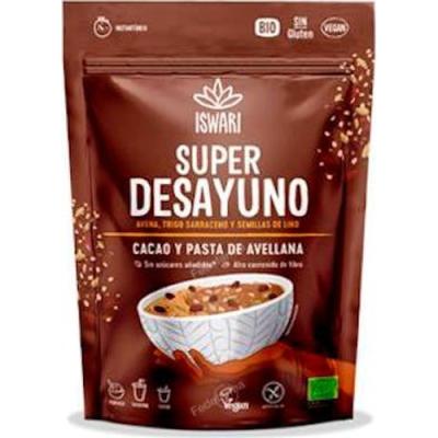 Super Desayuno Cacao Y Avellanas 360gr. Bio Sg Veg