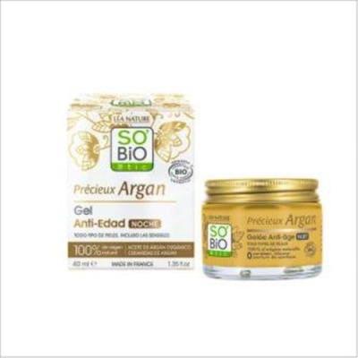 Gel Noche Antiedad Argan 40ml. Bio