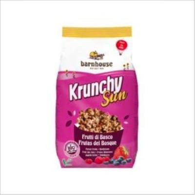 Muesli Krunchy Sun Frutos Del Bosque 750gr. Bio