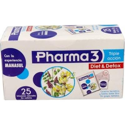 Bie3 Pharma 3 Diet &  Detox Infusion 25sbrs.