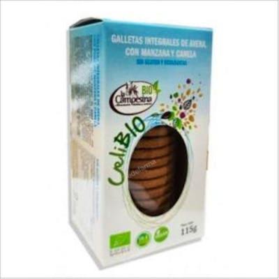 Celibio Azul Galleta Avena Manzana Canela 115g