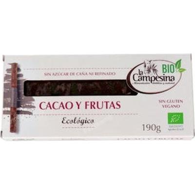 Turron Cacao Frutas 190 Gr Eco Sg S/a