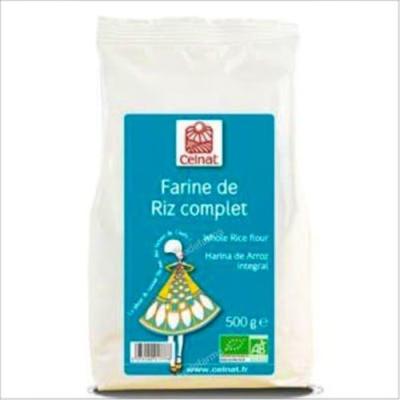 Harina De Arroz Integral 500gr. Bio