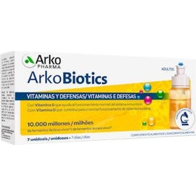 Arkobiotics Vitaminas Y Defensas Adultos 7uni.