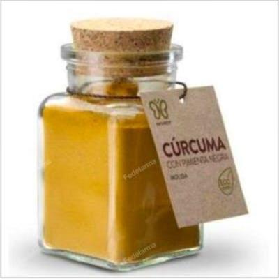 Curcuma Y Pimienta Negra Polvo Especia  90gr Eco