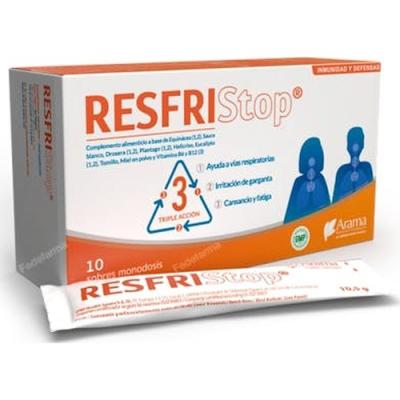 Resfristop Naranja 10sbrs.