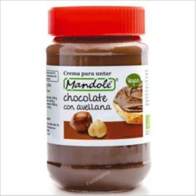 Crema De Cacao Con Avellana 375gr. Bio