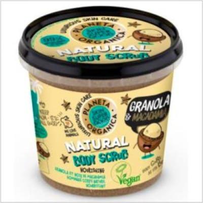 Exfoliante Corporal Granola-macadamia Nut 360ml.