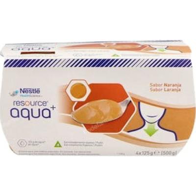 Resource Aqua+ Gelificada Naranja 4tarrinas