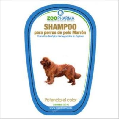 Zoopharma Veterinaria Champu Pelo Marron Perros 250ml.