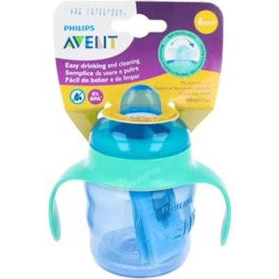 Vaso Boquilla Blanda Azul 200ml. Scf551/05