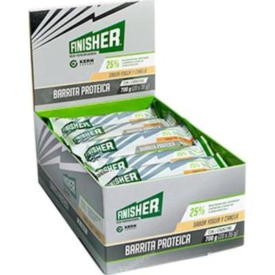 Finisher Barritas Proteicas Yogur Canela L-carnitina 20 Barr